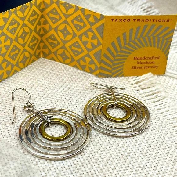 Vintage Mexico Sterling Silver Earrings from QVC - Picture 1 of 17